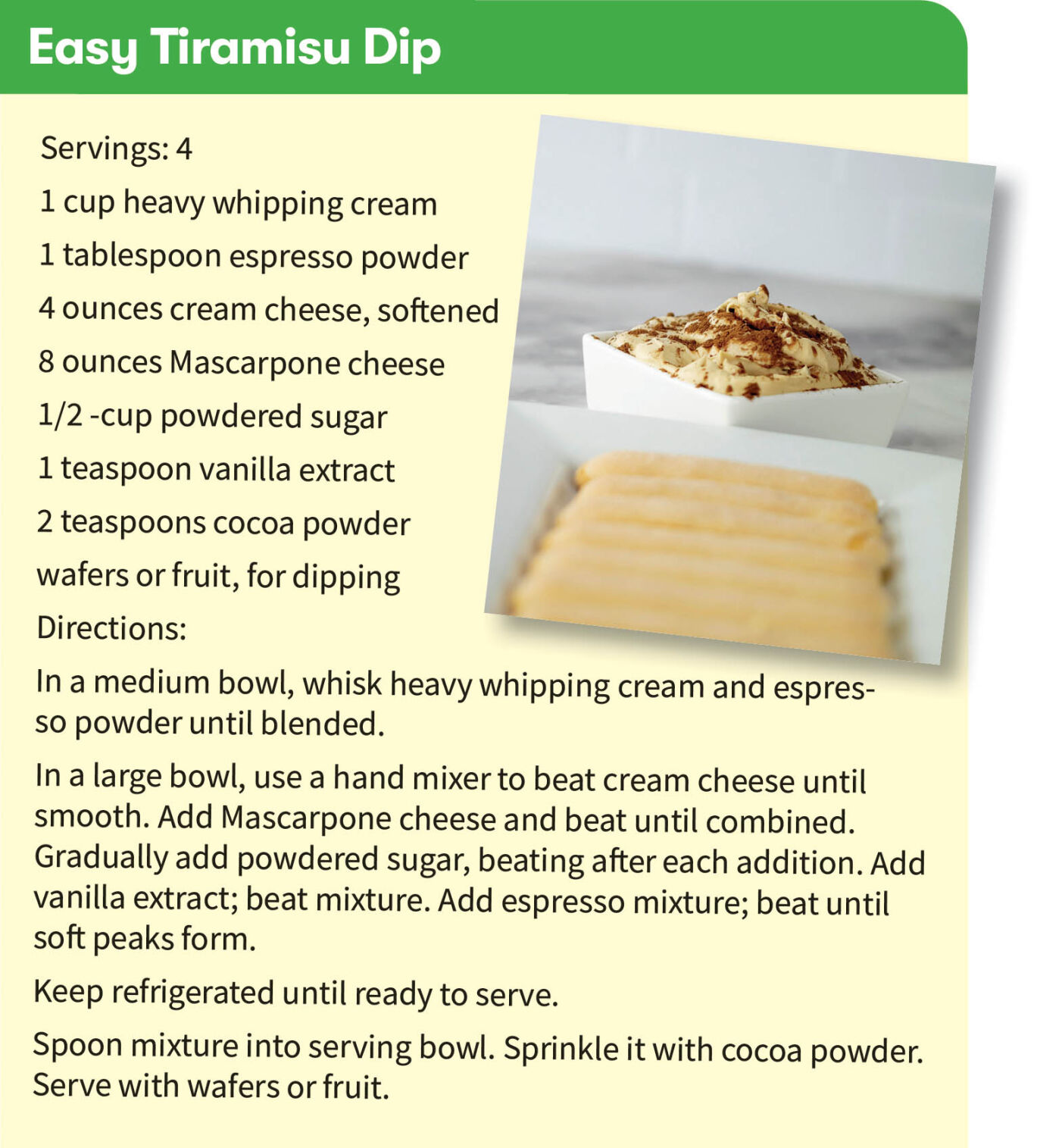 A sweet coffee treat for Thanksgiving guests Recipe Card